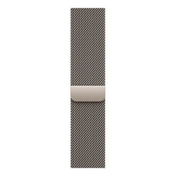 Умные часы Apple Watch Series 10 46 мм, M/L (160–210 мм), Titanium Case GPS+Cellular, Milanese Loop, Natural (натуральный)